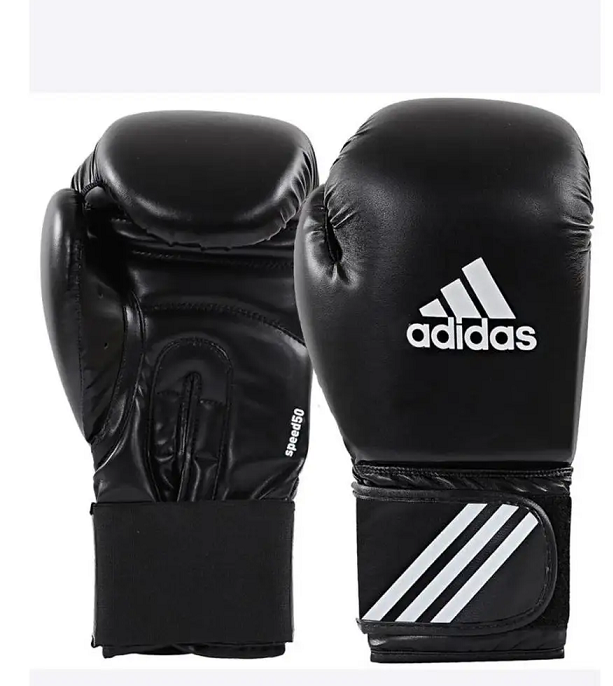 Перчатки боксерские ADIDAS черный 10 унц