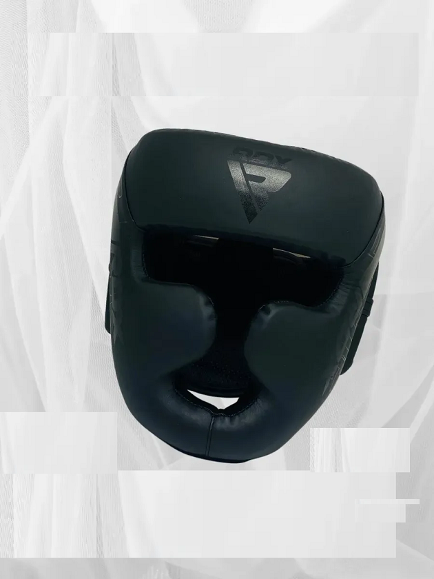Шлем боксёрский RDX черный р. М